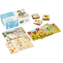 EDUPLAY 120840 Lotto 4 Seasons - Entdeckerspielzeug - Fördert spielerisch das Wissen über die Jahreszeiten, ideal für Kinder zur Entwicklung von Beobachtungs- und Kombinationsfähigkeiten.