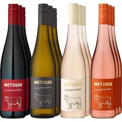 12er-Probierpaket »Saftig-frische Prachtstücke« - Entdecke vier exquisite Weine im 12er-Probierpaket! Hochwertige Weine mit fruchtigen Aromen und viel Finesse, ideal für genussvolle Momente. Perfekt für jeden Anlass!