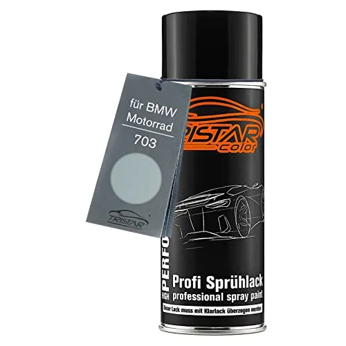 TRISTARcolor Motorradlack Spraydose für BMW Motorrad 703 Glaciergrün Metallic Basislack Sprühdose 400ml