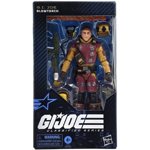 BLOWTORCH FIGURE G.I. JOE 2025 CLASSIFIED SERIES HASBRO GI COBRA ENEMY OVP 154