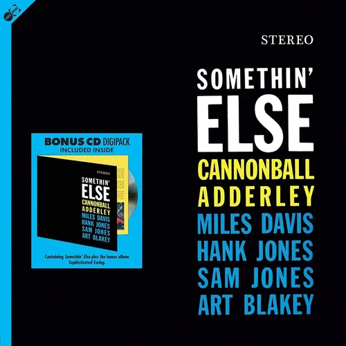 Cannonball Adderley Somethin' Else (Vinyl) 12" Album with CD