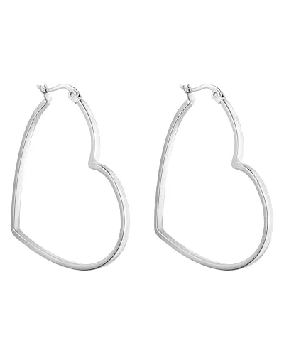 PURELEI® Big Love Ohrringe (Silber) – Elegante Damenohrringe aus Edelstahl - Entdecke die Big Love Ohrringe von PURELEI, inspiriert von Hawaii. Diese wasserfesten Ohrringe aus hochwertigem Edelstahl sind perfekt für jeden Anlass und verleihen deinem Look eine individuelle Note.