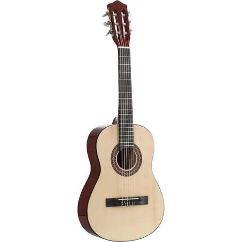 Voggenreiter Kindergitarre 1/2 Größe aus Holz - Ideal für Kinder ab 6 Jahren - Gitarren für Kinder: Diese hochwertige 1/2-Konzertgitarre in klassischer Optik ist perfekt für Anfänger, fördert das Erlernen und Spielen in kindgerechter Größe.