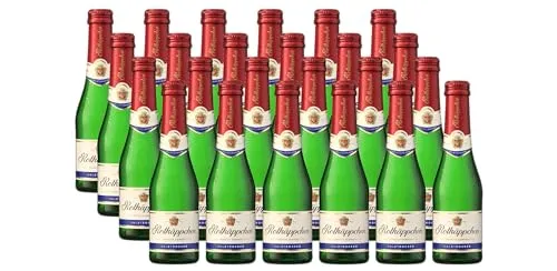 Rotkäppchen Sekt Trocken Piccolo (24 x 0,2 l) - Weine: Trockener Rotkäppchen-Sekt in praktischer 0,2 l Flasche, perfekt für unterwegs. Fruchtig und lebendig mit feinem Perlenspiel – ein Klassiker seit 1856.