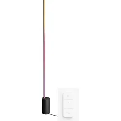 Philips Hue Gradient Signe White & Color Stehleuchte Schwarz + Dimmer