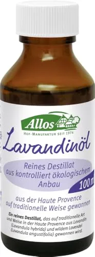 Lavandinöl 100 ml - Bio Lavandinöl für kreative Kosmetik und Reinigungsmittel, 100% rein und aus der Provence, ideal für natürliche Duftkreationen.