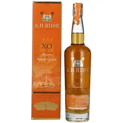 A.H.RIISE X.O. RESERVE SUPERIOR CASK 40% vol - Exquisite Rum-Spirituose aus Dänemark, 40% vol, in edler 0,7L Flasche – ideal für Genießer und Sammler.