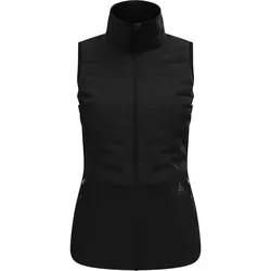 ODLO Damen Laufweste ZEROWEIGHT INSULATOR VEST L - Sportliche Laufweste für Damen, winddicht und wasserabweisend, ideal für kühle Wetterbedingungen mit reflektierenden Details für bessere Sichtbarkeit.