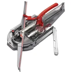 Montolit Masterpiuma 63P5XL - 63 cm Fliesenschneider - Fliesenschneidmaschinen mit 63 cm Schnittlänge, verbesserte Federung und erweiterte Auflage für präzise Schnitte in großen Formaten bis 20 mm Dicke.
