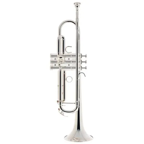 Yamaha YTR-5335 GSII Trompete - Bb-Trompete mit ML-Bohrung, 123mm Goldmessing-Schallstück und versilbertem Finish, ideal für professionelle Musiker, inkl. Koffer und 14B4 Mundstück.