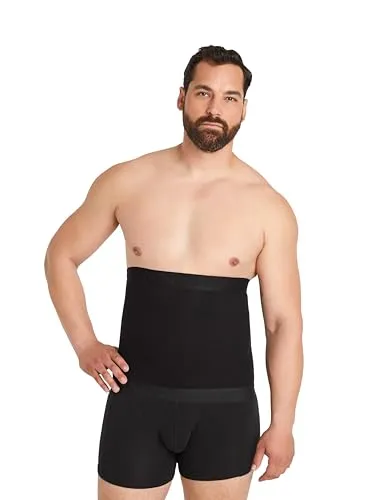 FINN Design Shapinghose Kompressions-Gürtel Herren - Shapewear für einen flacheren Bauch, aus 82% Baumwolle und 18% Elasthan, bietet starken Kompressionseffekt und hohen Tragekomfort.