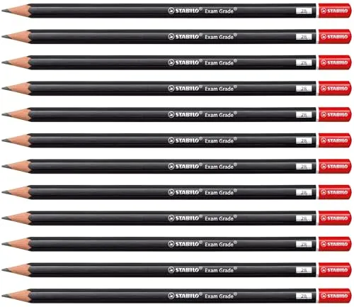 STABILO - Bleistift - Exam Grade - 12er Pack - Härtegrad 2B