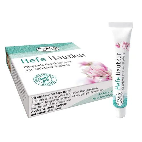 Hefe Hautkur Gesichtsmaske