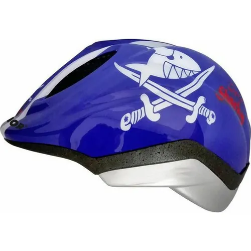 Kinderhelm PRIMO "Sharky Blue" - Sicherer Begleiter für kleine Abenteurer - Fahrradhelme, hochwertig verarbeitet und nahezu stufenlos verstellbar für optimalen Sitz, ideal für die Sicherheit Ihres Kindes beim Radfahren.