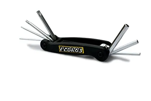 Multitool-Klappsechskant- und Torx-Set - Praktisches 122-Gramm-Klappwerkzeug für Fahrradreparaturen mit 7 Funktionen. Robustes Design und verbesserte Hebelwirkung für effizientes Arbeiten. Ideal für den professionellen Einsatz.