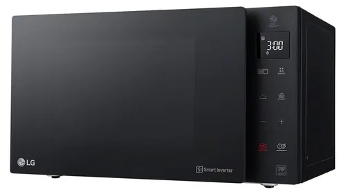 LG Mikrowelle mit Grill und Smart Inverter - Mikrowelle mit 1000 Watt und 25 l Fassungsvermögen, bietet schnelle und schonende Zubereitung dank Infrared Heating und antibakteriellem Innenraum.