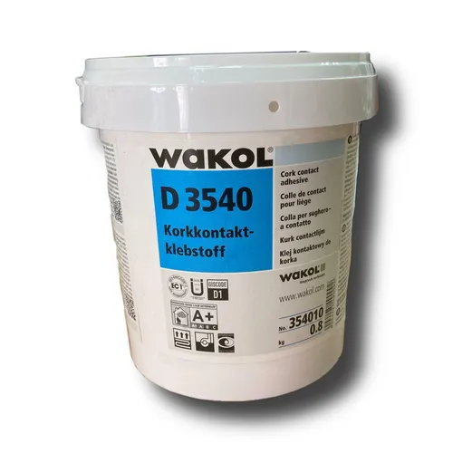 Kork Kontaktkleber Korkkleber für Klebekork Korkplatten Kleber 0,8 kg WAKOL