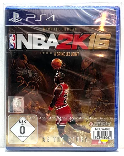 NBA 2K16 - Michael Jordan Edition für PlayStation 4 - Exklusive Michael Jordan Edition mit Poster und Wandaufkleber von Fathead, perfekt für Basketball-Fans und Sammler!