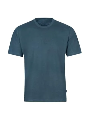 T-Shirt DELUXE Baumwolle - Gr. S, jeans-melange - Klassisches T-Shirt aus 100% Baumwolle, komfortabel geschnitten mit Rundhalsausschnitt. Pflegeleichte DELUXE Qualität für ein angenehmes Tragegefühl. Hergestellt in Deutschland, auch in Plus Size erhältlich.
