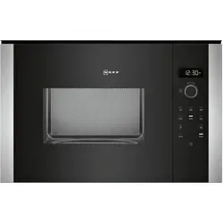HWB53 (HLAWD53N0) Einbau-Mikrowelle - Schwarz, perfekt für 60cm breite und 38cm hohe Hochschränke, platzsparend und stylish