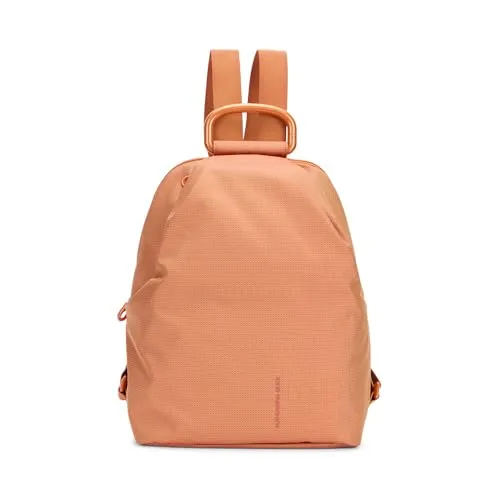 Mandarina Duck Damen MD20 Backpack, Pumpkin - Kompakter Tagesrucksack - Tagesrucksäcke mit weichem Mitrix-Stoff und praktischem Zweiwege-Reißverschluss. Verstellbare Schulterriemen und zwei Vordertaschen bieten zusätzlichen Komfort und Stauraum.