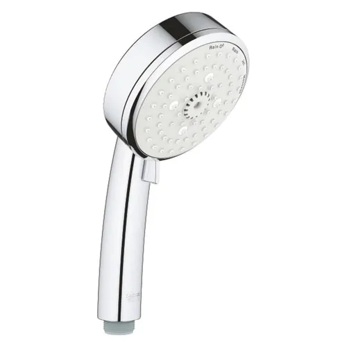 Grohe Tempesta C100 Handbrause, 4 Strahlarten, Ø 100 mm, chrom - Handbrause mit 4 Strahlarten und GROHE DreamSpray für ein perfektes Duscherlebnis. Ideal für individuelles Duschvergnügen und einfache Reinigung dank SpeedClean Antikalk-System.