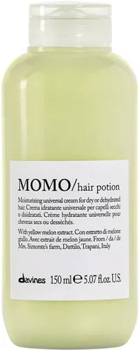 Davines Essential Haircare Momo Hair Potion 150 ml - Soforthaarkur für trockenes Haar, spendet intensive Feuchtigkeit und macht das Haar seidig glänzend, ohne es zu beschweren. Ideal für tägliche Pflege mit natürlichen Inhaltsstoffen.