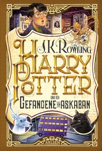 Harry Potter und der Gefangene von Askaban: Kinderbuch-Klassiker über Hogwarts - Unterhaltungsliteratur mit flexibler Gestaltung und hoher Langlebigkeit, perfekt für junge Leser ab 10 Jahren.