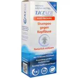 Licener Gegen Kopfläuse Shampoo Maxi-Pac 200 ml - rezeptfreies Shampoo gegen Läuse, effektive Pflege für die ganze Familie