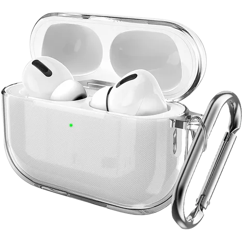 Silikonhülle für Apple AirPods Pro 3, inklusive Karabinerhaken, Schützt vor