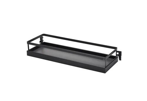Dispensa Tandem Side Einhängetablar ARENA Style anthrazit - Schrank- und Möbelscharniere: Exklusives Einhängetablar von SO-TECH® für 600 mm Schrankbreite, bietet sofortigen Zugriff und flexible Stauraumnutzung.
