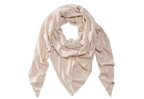 Enter the Complex® Damen Schal - Dreieckstuch aus 100% Merino Wolle, Beige, 240 x 100 cm - Weicher Damen Schal aus 100% Merino Wolle, vielseitig als Schal, Tuch oder Cape tragbar. Zeitloses Design, ideal für jede Jahreszeit und fair hergestellt in Italien.