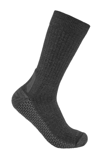 Carhartt Socken grau Größe M - Hochwertige Socken aus einer Polyamid-Mischung mit Merinowolle für optimalen Tragekomfort und Haltbarkeit, ideal für jeden Tag.