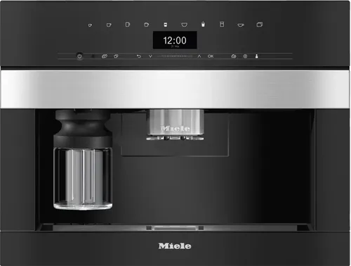 Miele CVA 7445 Einbau-Kaffeevollautomat Edelstahl/CleanSteel - Hochwertiger Einbau-Kaffeevollautomat aus Edelstahl für perfekten Kaffeegenuss. Mit benutzerfreundlicher Bedienung und eleganter CleanSteel-Oberfläche.