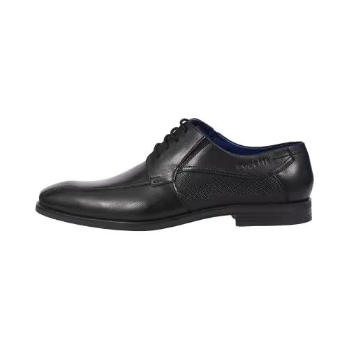 bugatti Herren Businessschuhe - Elegante Schnürer für Büro und Freizeit - Herren-Schnürhalbschuhe in weit geschnittenem Design, ideal für Komfort im Büro und in der Freizeit.