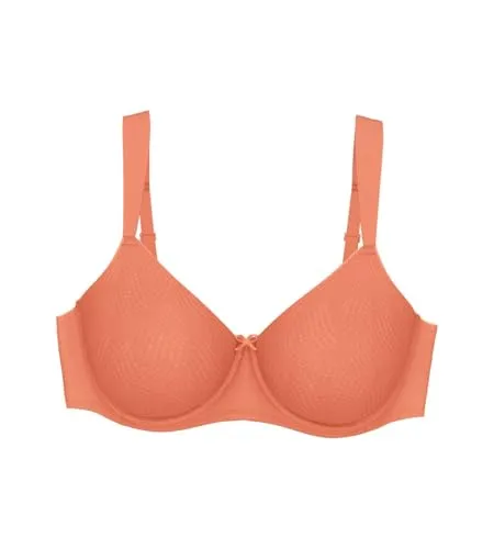 Triumph Essential Minimizer T BH für Damen, Orange (Apricot Brandy), 70C - Eleganter Minimizer-BH von Triumph, der eine optimale Passform bietet und das Dekolleté sanft formt. Ideal für den täglichen Gebrauch und sorgt für ein angenehmes Tragegefühl.