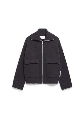 Armedangels Blouson JOANIAAS Strickjacke - Funktionsjacke aus Bio-Woll Mix im Oversized Fit, umweltfreundlich und stylisch, ideal für nachhaltige Modebewusste.