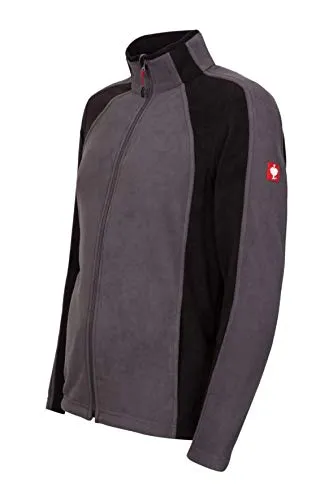 Engelbert Strauss e.s. microflece Jacke dryplexx® Micro Weiss/Schwarz/Grau (Grau, S)