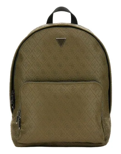 GUESS Rucksack Milano - Moderner Alltagsbegleiter - Stylischer GUESS Rucksack mit geprägtem Logomuster und praktischem Stauraum. Ideal für DIN A4 Unterlagen, verstellbare Schultergurte sorgen für optimalen Tragekomfort.