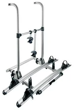 Thule Fahrradträger Elite G2 Standard - Fahrrad- & E-Bike-Träger, hochwertiger eloxierter Alu-Rohr-Träger für die Heckmontage, sicherer Transport von bis zu 2 Fahrrädern