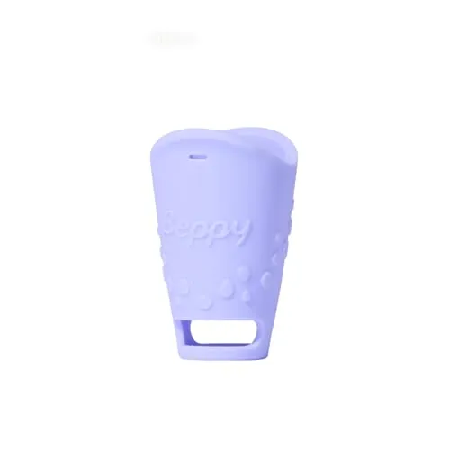 Beppy Hollow Tampon - Violett - Der Beppy Hollow Tampon in Violett ist eine moderne, wiederverwendbare Lösung für aktive Frauen. Hergestellt aus hypoallergenem Silikon bietet er Komfort und Sicherheit während der Menstruation, ideal für Sport und Alltag.