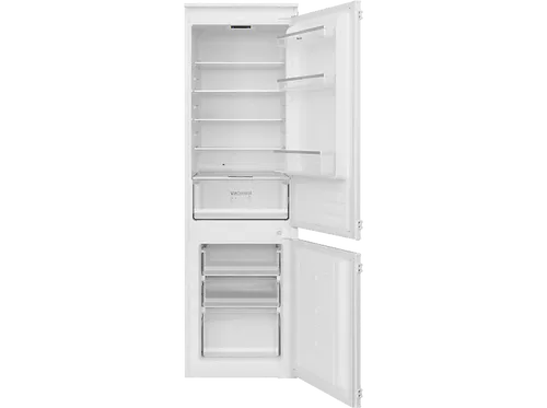 KOENIC KBK 17711 E DOD NF Kühlgefrierkombination - Energieeffiziente Kühlgefrierkombination mit 238 l Volumen, ideal für große Haushalte und platzsparendes Design in elegantem Weiß.
