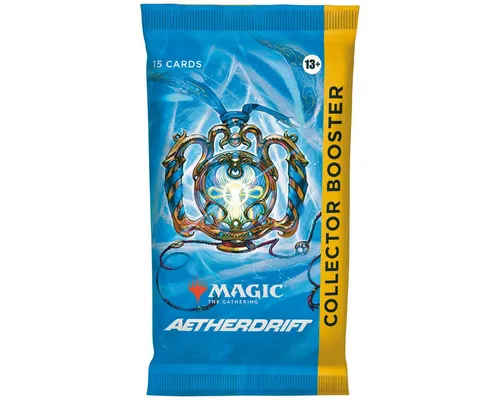 Aetherdrift Collector-Booster - englisch MtG Magic the Gathering - TCG OVP Packs, exklusive Karten aus der Aetherdrift Edition für Sammler und Fans von Magic: The Gathering.