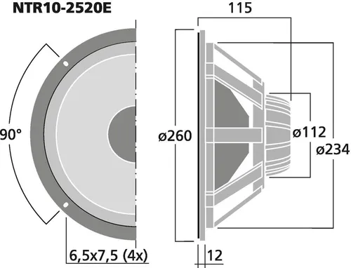 MONACOR NTR10-2520E