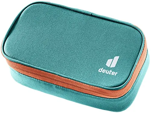 Deuter Schlampermäppchen Pencil Case deepsea-chestnut - Federmäppchen aus 100% recyceltem Material, mit Reißverschluss und mehreren Fächern für optimale Organisation, passend zum Deuter Schulranzen.