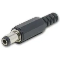 world-trading-net DC-Stecker 25x55mm Schaftlänge 9mm Knickschutz