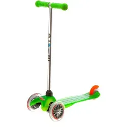 Micro Mobility Mini, Kinder, Asphalt, 20 kg, 3 Rad/Räder, Polyurethan, 2 Jahr(e) - Grün