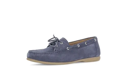 Gabor Damen Slipper Best Fitting Denim (16) 37 EU / 4 UK - Elegante Slipper für Damen aus hochwertigem Lackleder. Mit flachem Absatz und komfortabler Passform ideal für den Alltag. Perfekt für stilvolle Auftritte in jeder Situation.