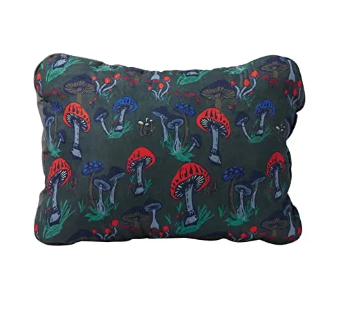 Therm-a-Rest Compressible Pillow Regular - Kopfkissen funguy - Kissen für Outdoor, komprimierbar und nachhaltig aus 60% recyceltem Polyester, ideal für besseren Schlaf beim Zelten oder Reisen.