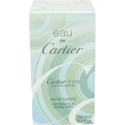 Cartier Eau d´Ete Limited Edition Eau de Toilette 100ml - Herrenparfüm in limitierter Auflage, erfrischender Duft für den Sommer, ideal für besondere Anlässe.